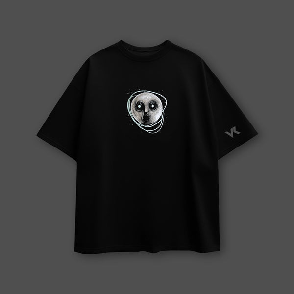 Raven That Refused to Sing Oversized Fit Black T-Shirt - 2