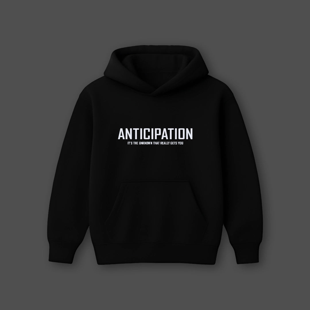 Vlack Anticipation Black Oversized Hoodie