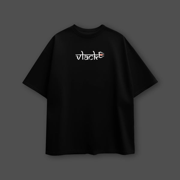 The Only Truth - Samudra Manthan - Black Oversize Fit T-Shirt - 2