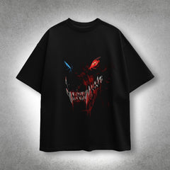 VLACK - Born From the Dark - Black Oversized T-Shirt