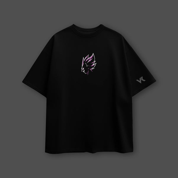Vegeta - Pride Reforged - Black Oversize Fit T-Shirt - 2
