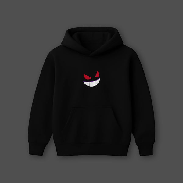 Vlack Gengar - Oversized Black Hoodie - 2