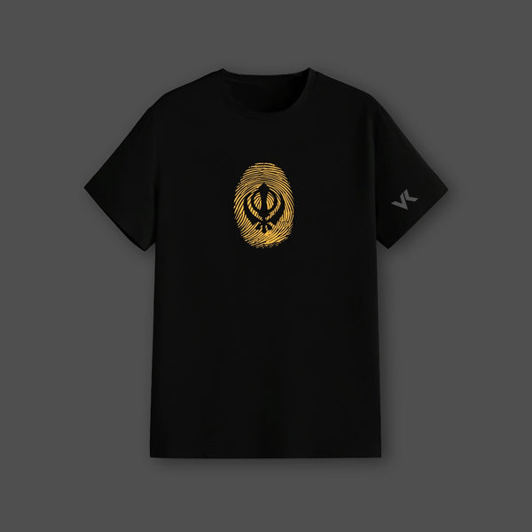 Guru Nanak Dev Ji Golden Temple Regular Fit Black T-Shirt - 2