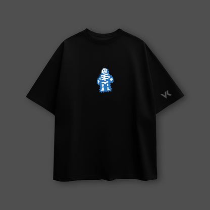 Your Anxiety is Lying Oversized Fit Black T-Shirt