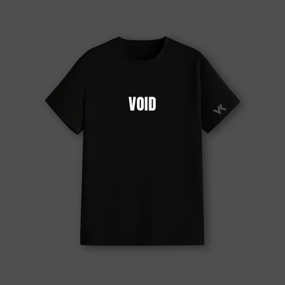 Vlack Void Black Regular Fit Tshirt