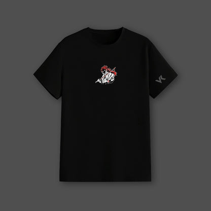 Yoriichi & Kokushibo Regular Fit Black T-Shirt