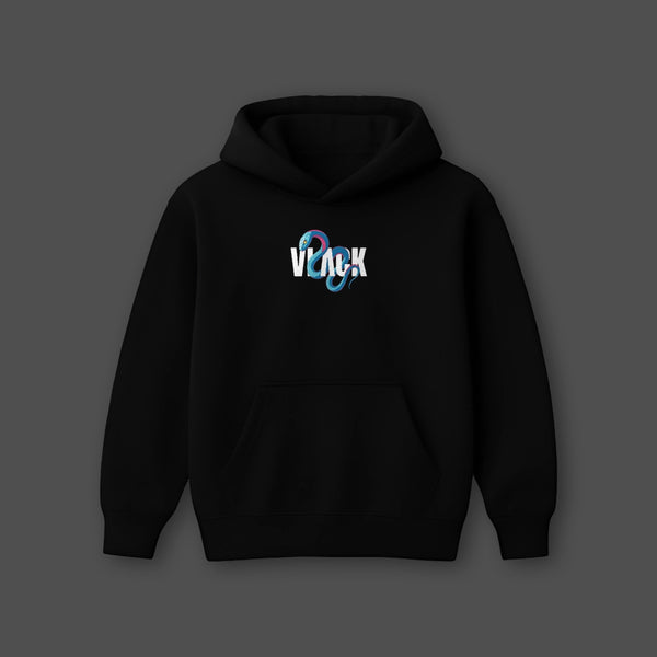 Vlack Iguro Obanai - Oversized Black Hoodie - 2