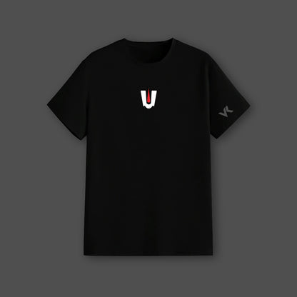 Om Namo Narayana Ji Regular Fit Black T-Shirt