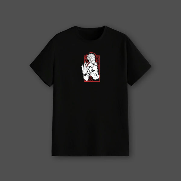 Sukuna - King of Curses - Jujutsu Kaisen Black Regular Fit T-Shirt - 2