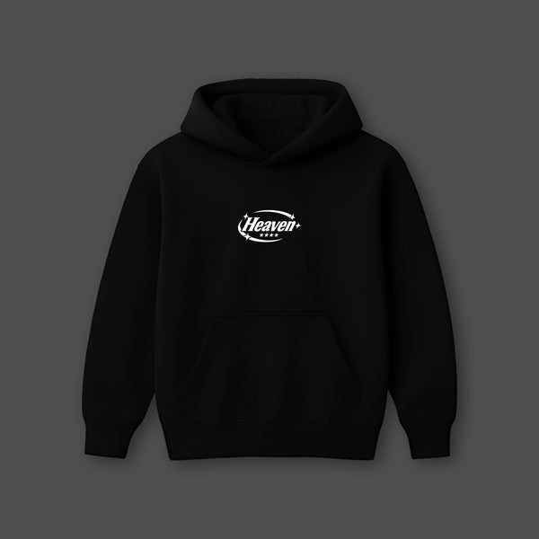 Vlack Hands To Heaven - Oversized Black Hoodie - 2