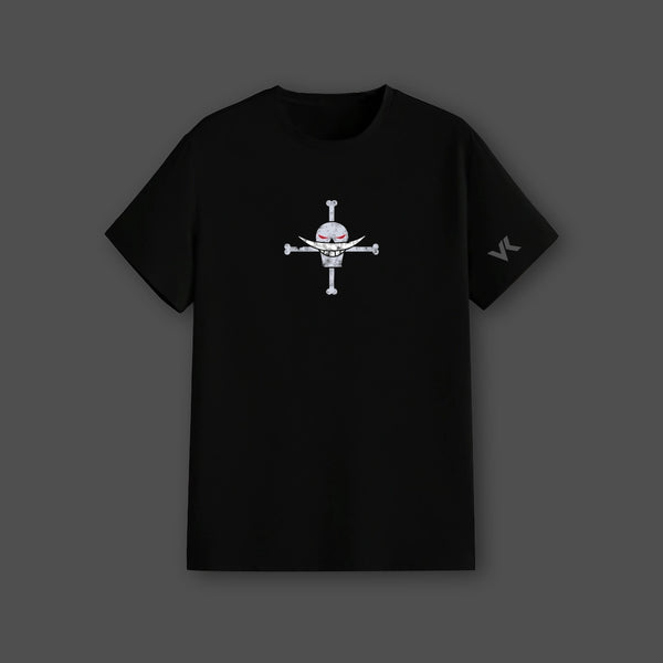 Whitebeard (Edward Newgate) Regular Fit Black T-Shirt - 2