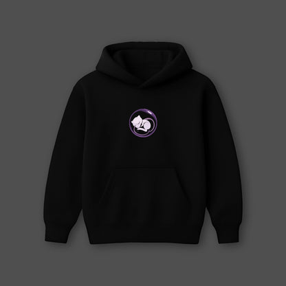 Vlack Mewtwo Fightining - Oversized Black Hoodie