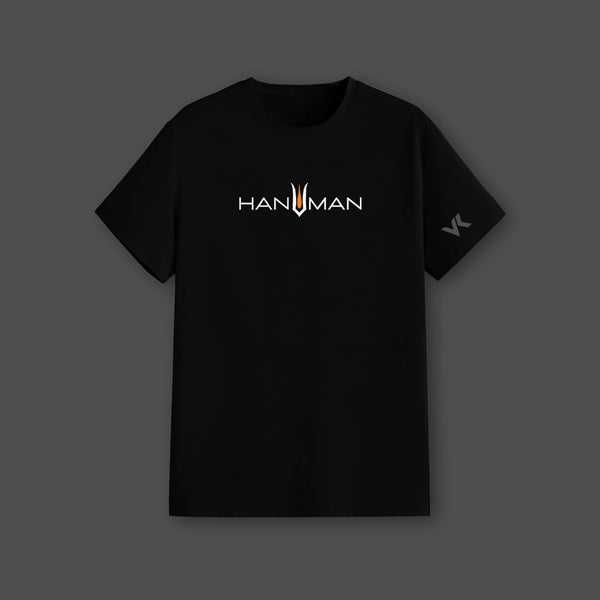 Hanuman Ji Profile Regular Fit Black T-Shirt - 2
