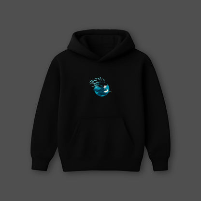 Vlack Tokito - Black Oversized Hoodie