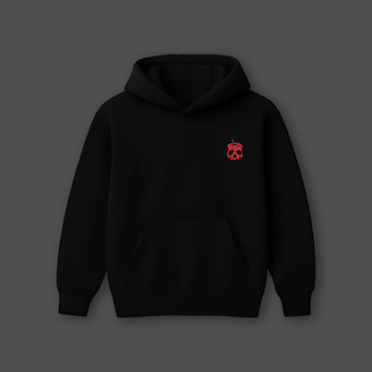 Vlack How Would They Know - Oversized Black Hoodie