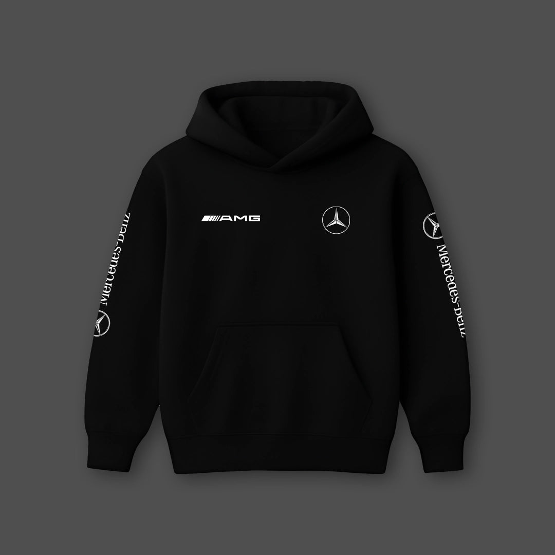 Vlack Mercedes AMG Black Oversized Hoodie