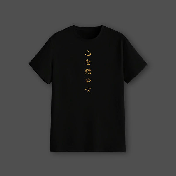 Rengoku Demon Slayer Black Regular Fit T-shirt - 2