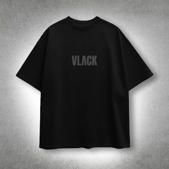 VLACK - Stealth Edition – HD Black Print T-Shirt