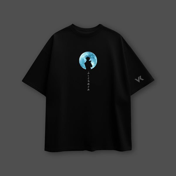 Jujutsu Kaisen - Cursed Power, Pure Focus - Black Oversize Fit T-Shirt - 2