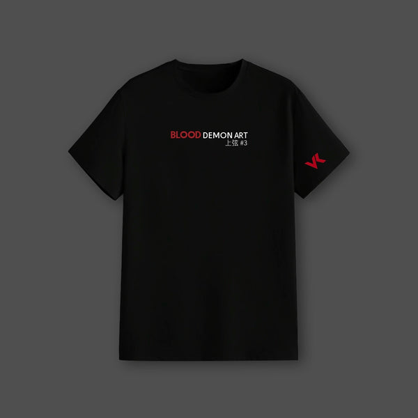 Akaza Is Back Demon Slayer Black Regular Fit T-shirt - 2