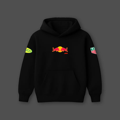 Vlack Redbull Racing Black Oversized Hoodie