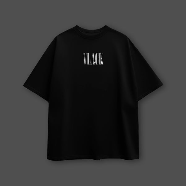 01% Club - Black Oversize Fit T-Shirt - 2