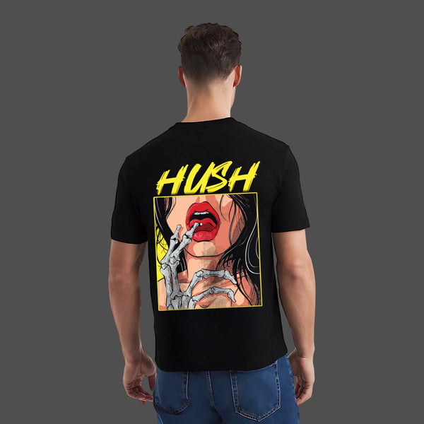 Silence Speaks Loudest - Black Regular Fit T-Shirt