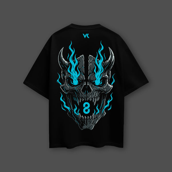 Kaiju No.8 Black Oversized Fit T-shirt