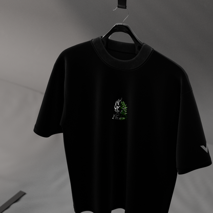 Broly Dragon Ball Z Black Oversized Fit T-Shirt