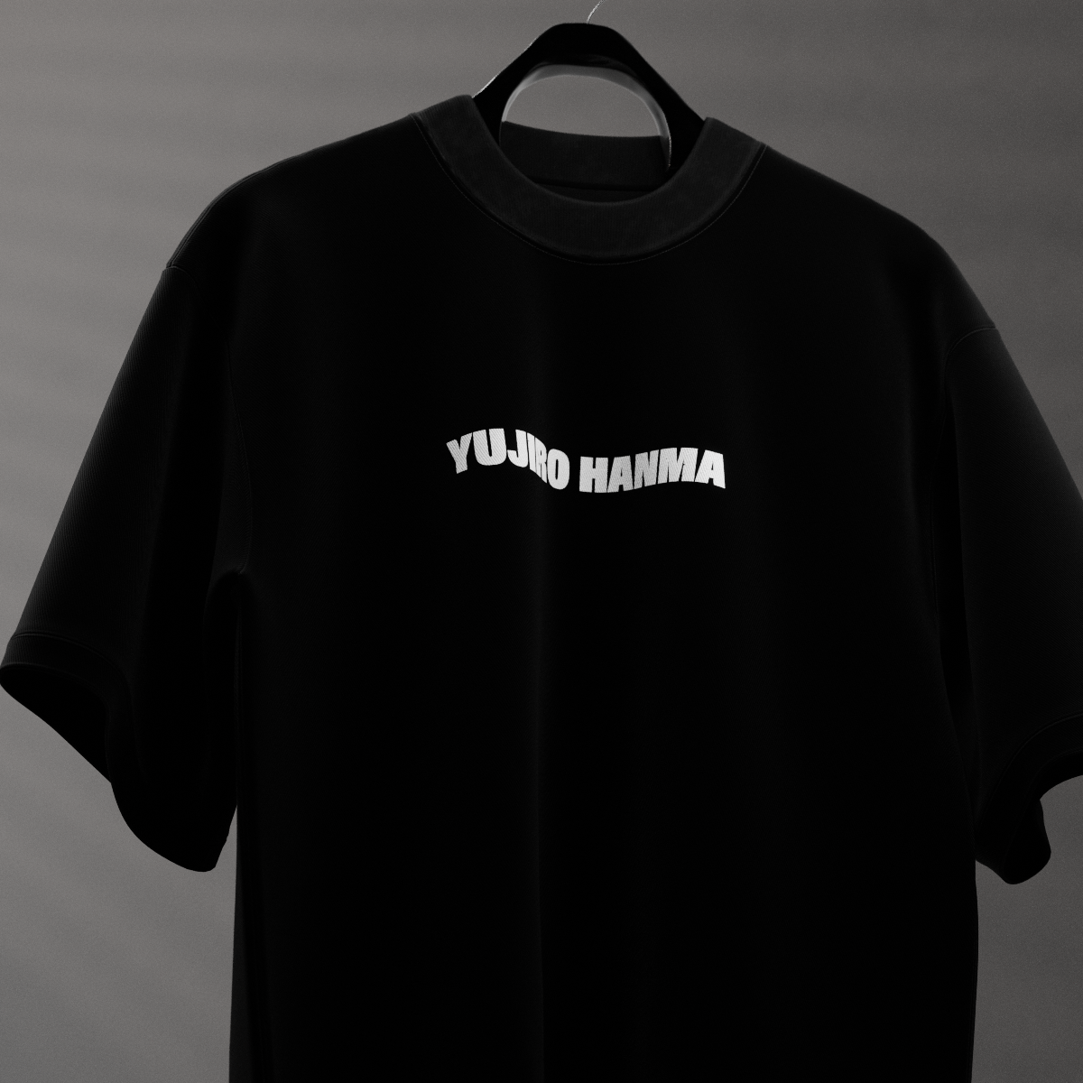 Yujiro Hanma The Ogre Black Oversized Fit T-Shirt