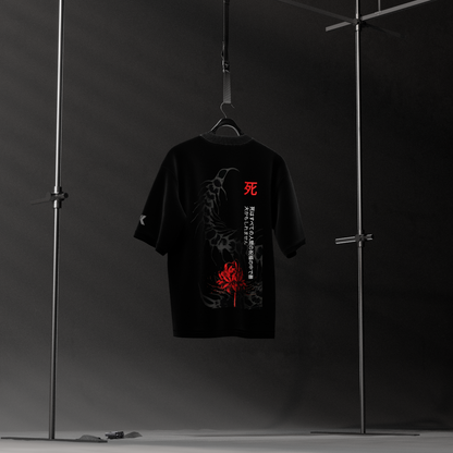 Centipede Ghoul Kaneki – Oversized Fit Black T-Shirt