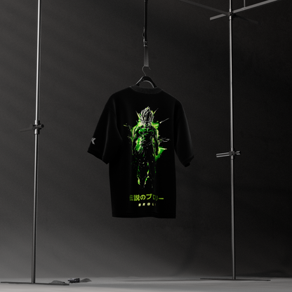 Broly Dragon Ball Z Black Oversized Fit T-Shirt