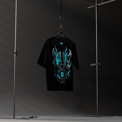 Kaiju No.8 Black Oversized Fit T-shirt