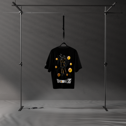 Dragon Soul Goku – Oversized Fit Black T-Shirt