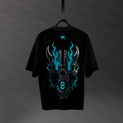 Kaiju No.8 Black Oversized Fit T-shirt