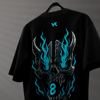 Kaiju No.8 Black Oversized Fit T-shirt