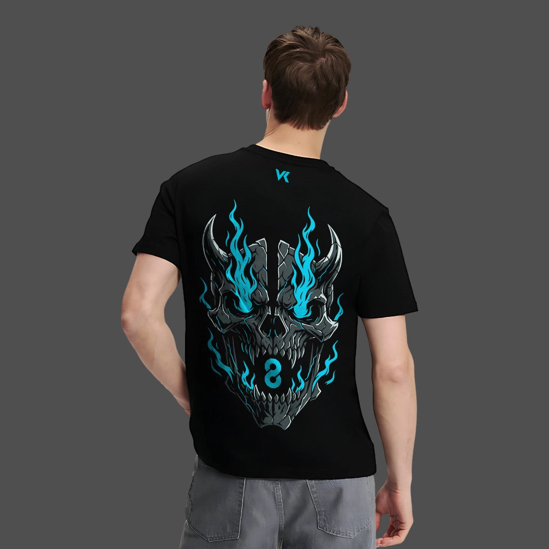 Kaiju No.8 Black Regular Fit T-shirt