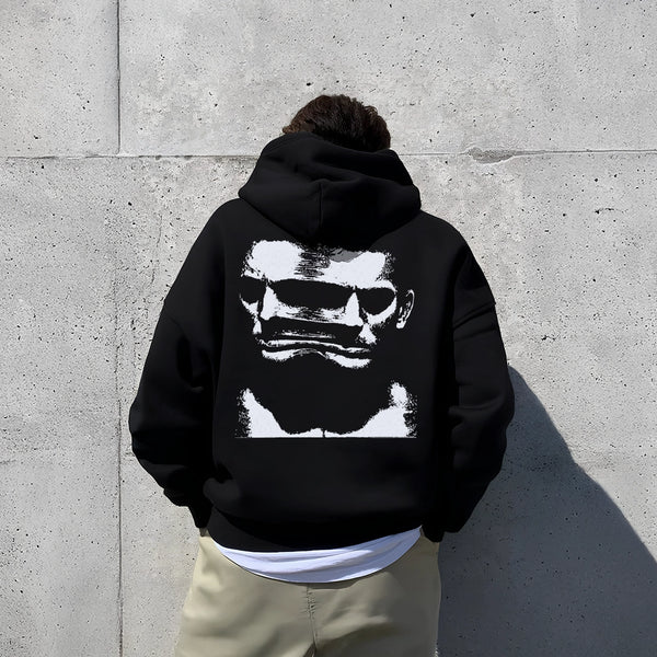 Vlack Anticipation Black Oversized Hoodie