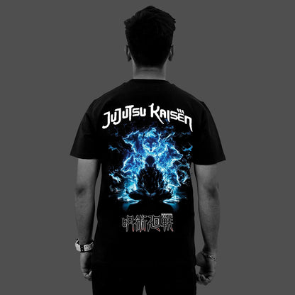 Jujutsu Kaisen - Cursed Power, Pure Focus - Black Regular Fit T-Shirt