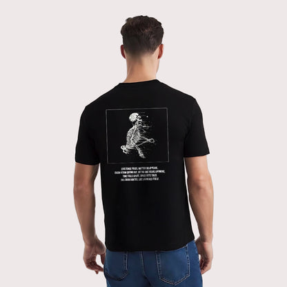 Vlack Void Black Regular Fit Tshirt