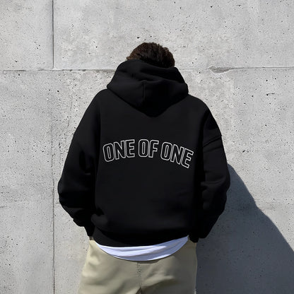 Vlack One of One - Oversized Black Hoodie