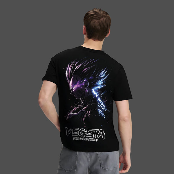 Vegeta - Pride Reforged - Black Regular Fit T-Shirt