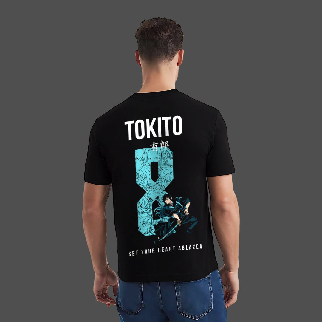 Muichiro Tokito Demon Slayer Black Regular Fit T-Shirt