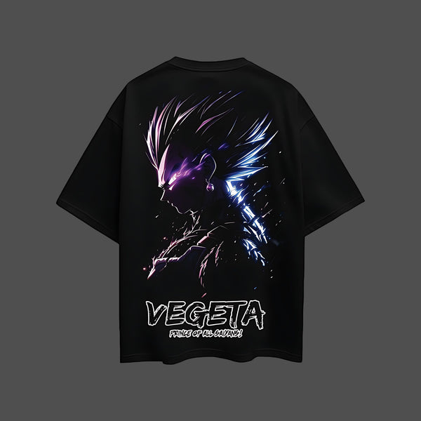 Vegeta - Pride Reforged - Black Oversize Fit T-Shirt