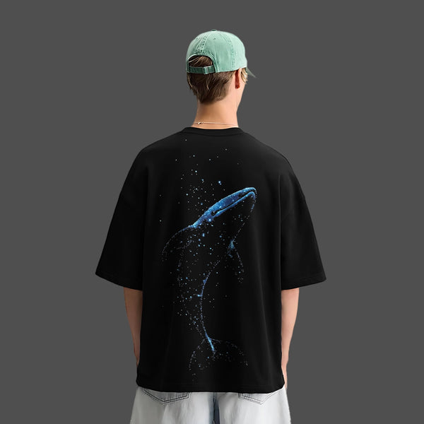 The Dark Carries Us Home – Black Oversize T-Shirt