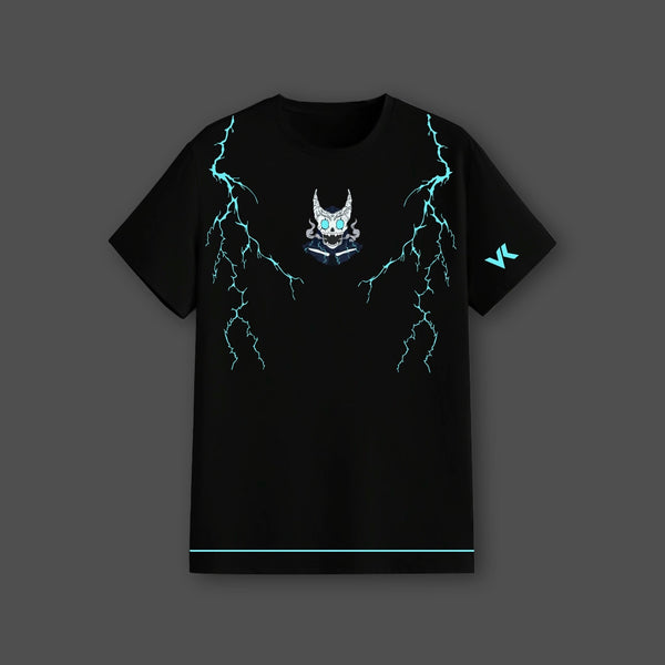 Kaiju No.8 Spinal Core - Black Regular Fit T-Shirt - 2