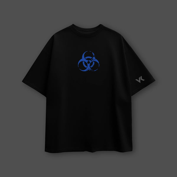 Protagonist Graphic Oversized Fit Black T-Shirt - 2