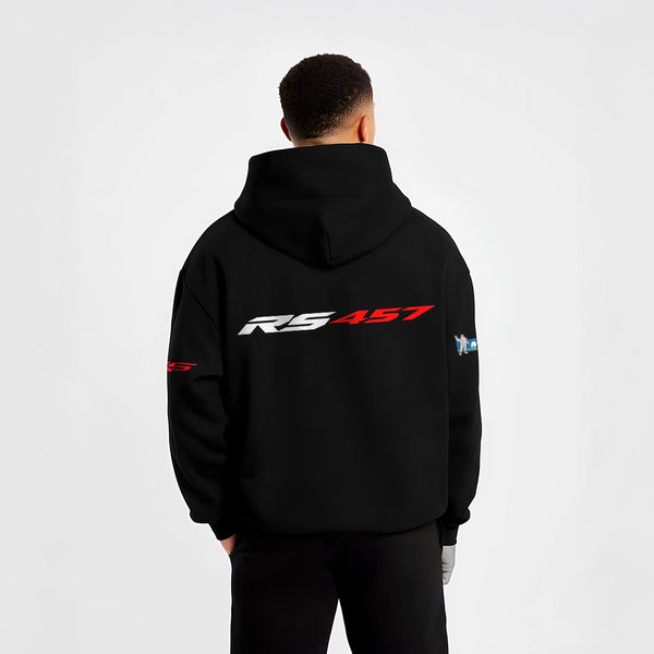 Vlack Aprillia RS457 Black Oversized Hoodie