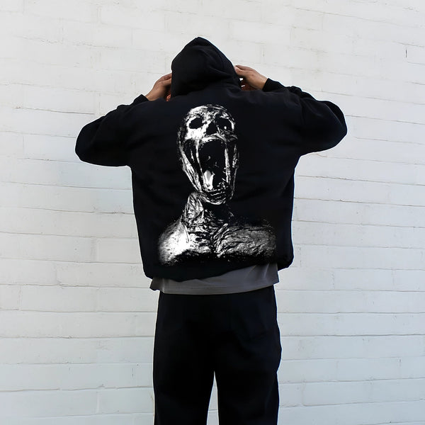 Vlack So Do I Black Oversized Hoodie