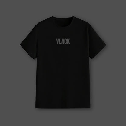 Vlack Regular Fit Black Skull Print T-Shirt with a Stylish Front Design